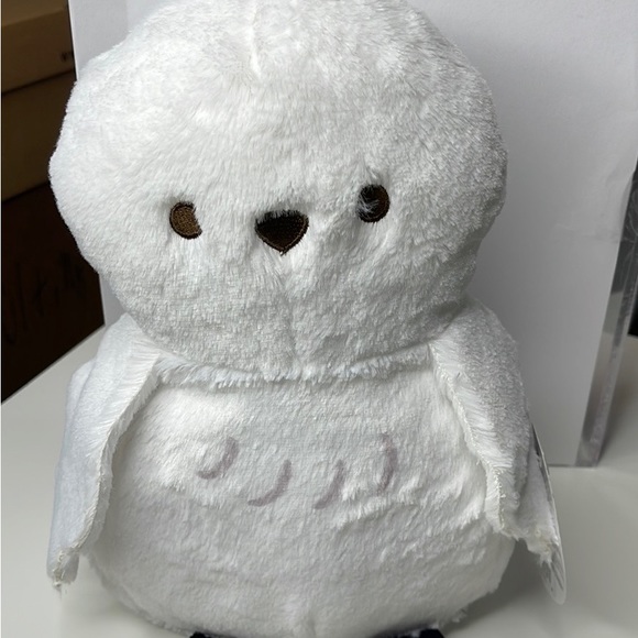 Harry Potter Hedwig Owl Stuffed Plush Wizarding World 10" New With Tag - Picture 4 of 12
